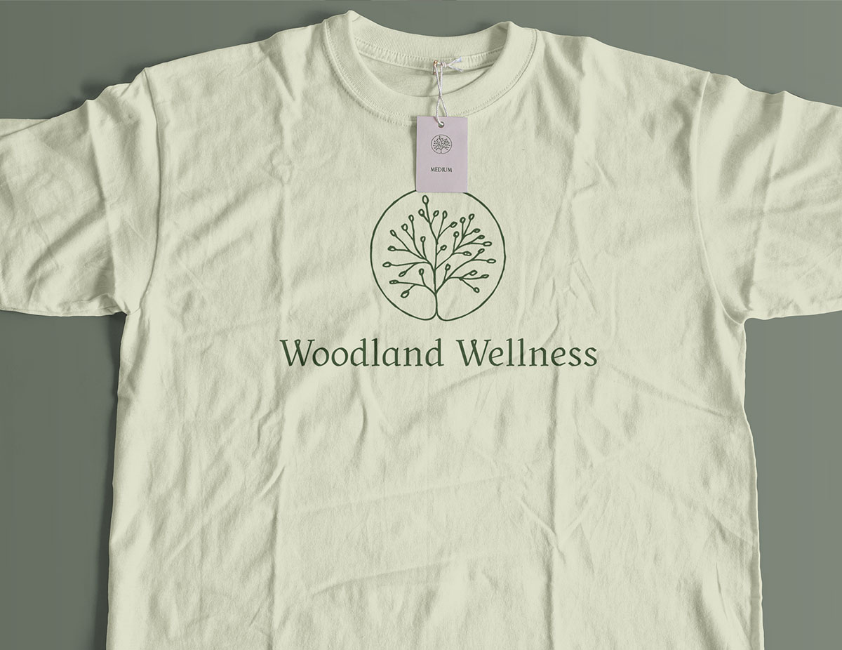 Woodland Wellness T-Shirt Design