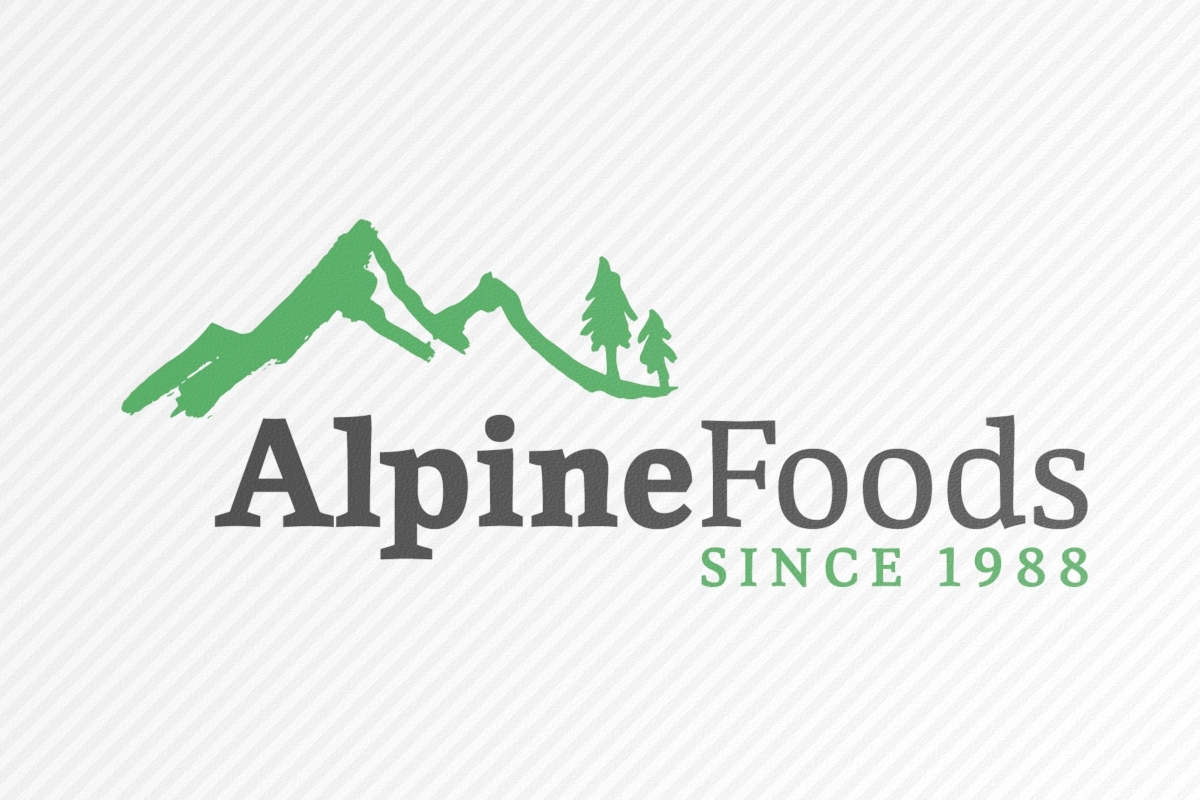 Alpine Foods Logo Design